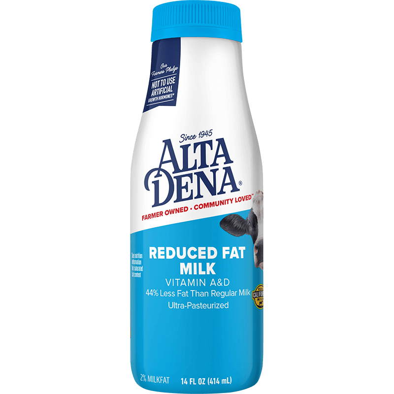 2% Reduced-Fat Milk Plastic 14 oz.