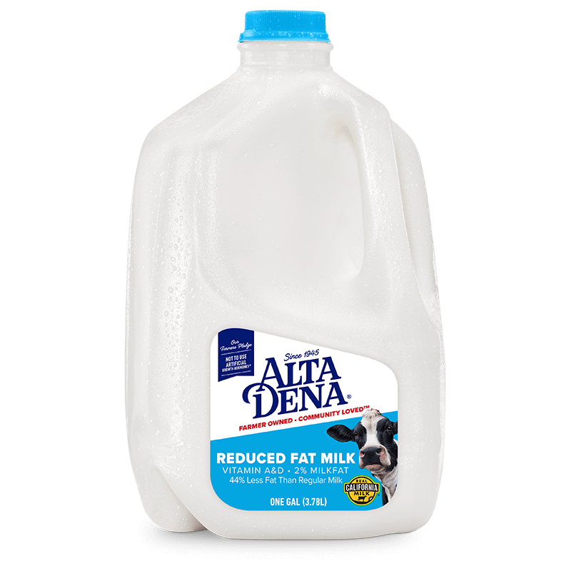 2% Reduced-Fat Milk Plastic Gallon