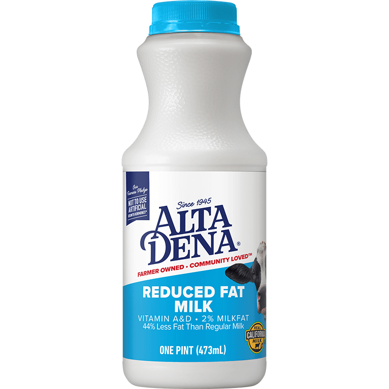 2% Reduced-Fat Milk Plastic Pint