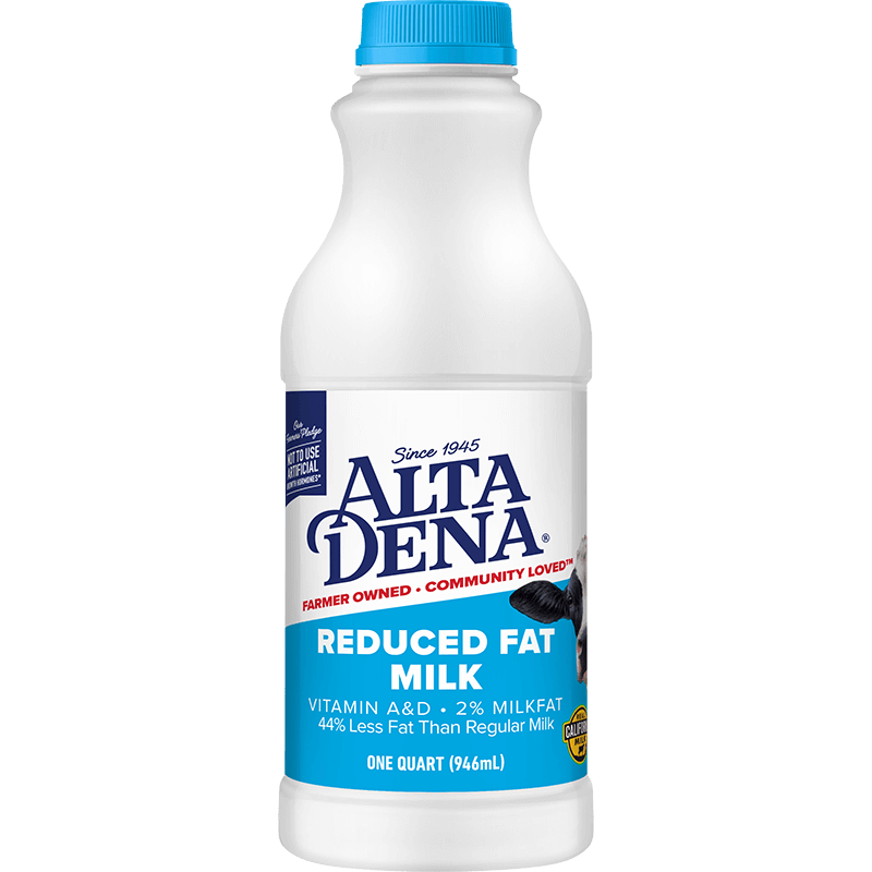 2% Reduced-Fat Milk Plastic Quart