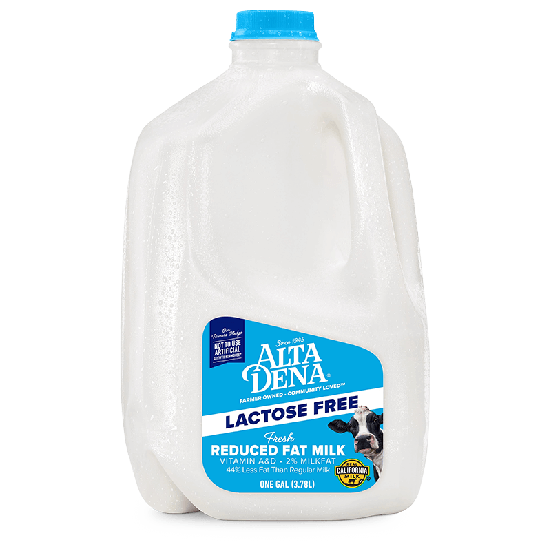 2% Lactose-Free Milk Plastic Gallon