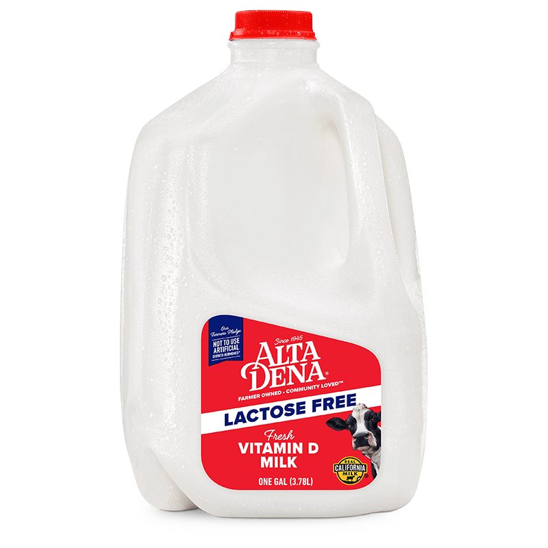 Whole Lactose-Free Milk Plastic Gallon