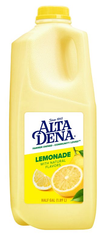 Lemonade Plastic Half Gallon